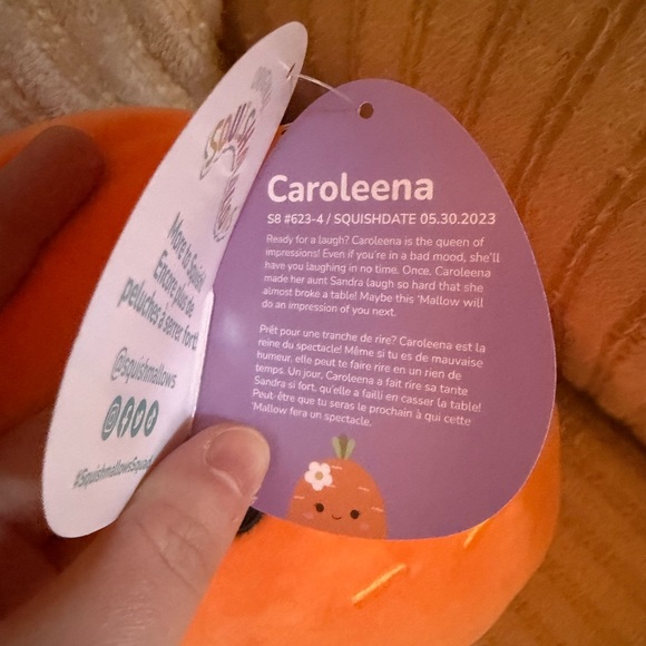 Caroleena 🥕 Squishmallow - Picture 2 of 4